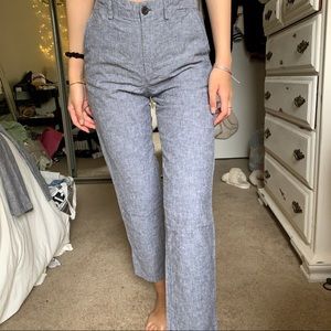 uniqlo linen pants